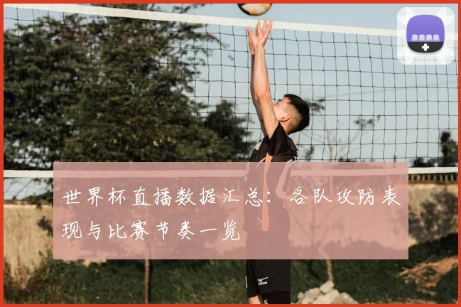 世界杯直播数据汇总:各队攻防表现与比赛节奏一览